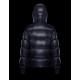 Moncler GRENOBLE Mens Puffers Hooded Down Jackets Navy Blue