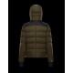 Moncler GRENOBLE Mens Puffers Hooded Down Jackets Short Casual Style Army Green