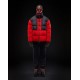 Moncler GRENOBLE Mens Puffers Hooded Down Jackets Short Casual Style Red Black