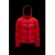 Moncler GRENOBLE Mens Puffers Hooded Down Jackets Short Casual Style Red