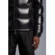 Moncler Maya Fur Short Quilted Down Jackets Mens Hooded Puffer Coat Winter Outwear Black