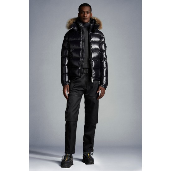 moncler maya jacket with fur