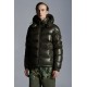 Moncler Maya Short Quilted Down Jacket Mens Hooded Puffer Coat Winter Outwear Army Green