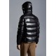 Moncler Maya Short Quilted Down Jacket Mens Hooded Puffer Coat Winter Outwear Black