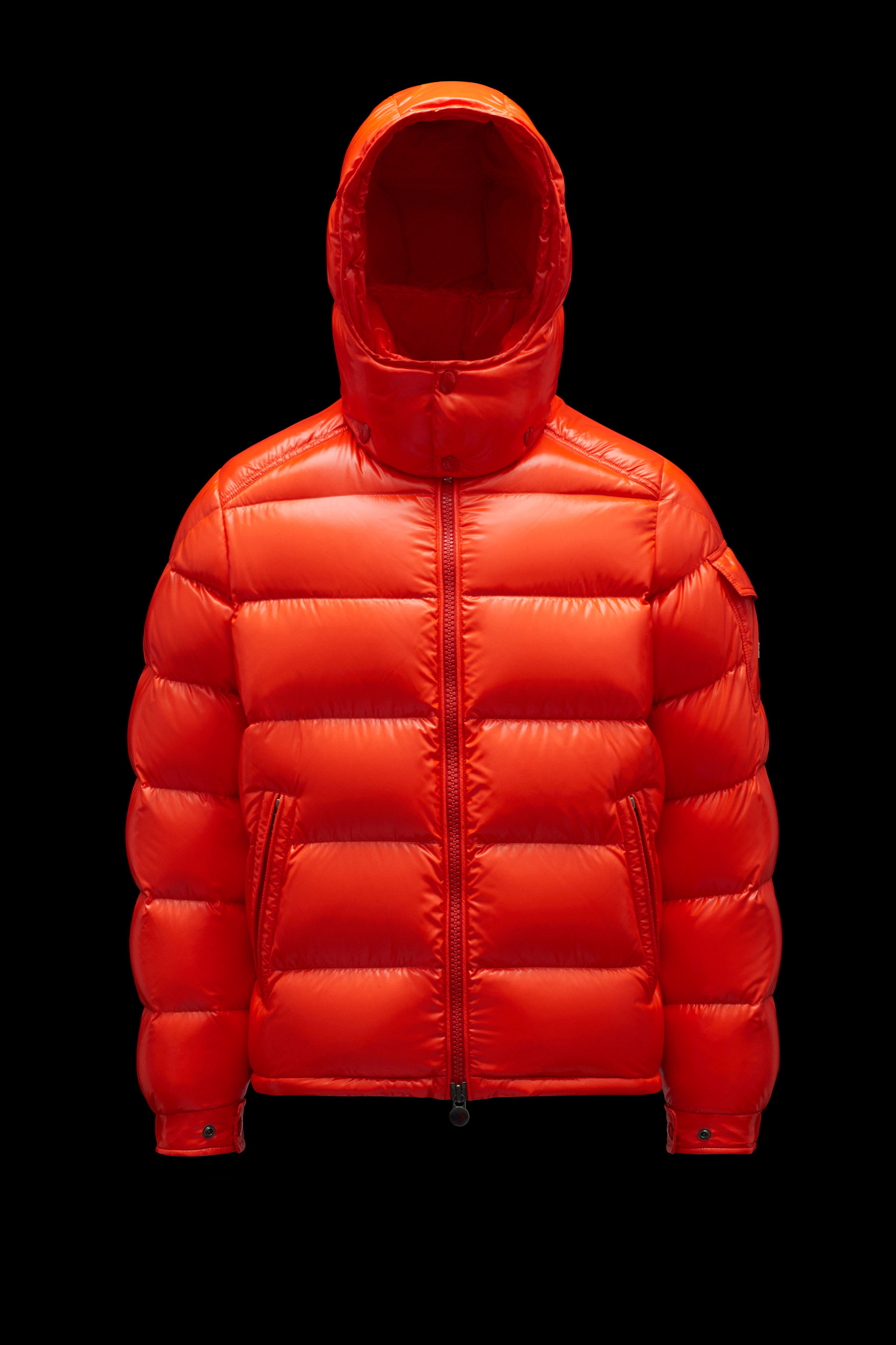 moncler coat mens orange