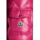 Moncler Maya Short Quilted Down Jacket Mens Hooded Puffer Coat Winter Outwear Pink