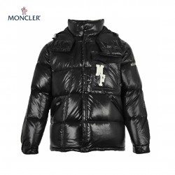 Hot 23FW Moncler x FRGMT All Black Long Sleeves Down Jacket 