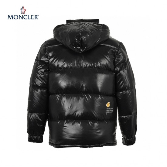 Hot 23FW Moncler x FRGMT All Black Long Sleeves Down Jacket