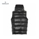 Sale 23FW Moncler Bormes Black Sleeveless Down Vest Outerwear