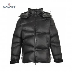 Hot 23FW Moncler Hoodie Long Sleeves Short Down Jacket And Coats Black 