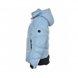 Sale 23FW Moncler Hoodie Long Sleeves Short Down Jacket And Coats Blue Coat 