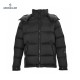 Buy 23FW Moncler Hoodie Long Sleeves Short Down Jacket Black Coats