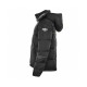 Buy 23FW Moncler Hoodie Long Sleeves Short Down Jacket Black Coats