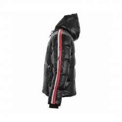 Good 23FW Moncler Montbeliard Giubbotto Black Long Sleeves Down Jacket 