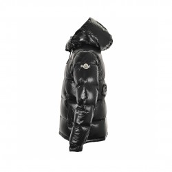 Cheap 23FW Moncler Montclar Quilted Shell Hooded Long Sleeves Short Down Jacket Black Coats 