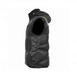 Latest 23FW Moncler Tago Black Sleeveless Hooded Down Vest Outerwear 