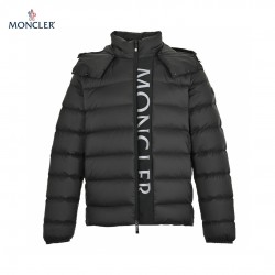 Good 23FW Moncler Ume Nylon Long Sleeves Short Down Jacket And Coats Black 