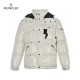 New 23FW Moncler x FRGMT Black White Long Sleeves Down Jacket