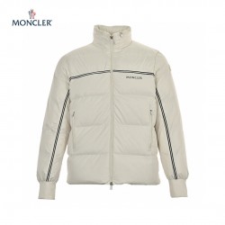 Hot Moncler Michael Long Sleeves Short Down Jacket White 