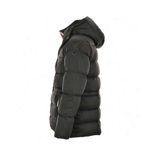 Buy Moncler Bauges Detachable Long Sleeves Short Down Jacket Black Coats