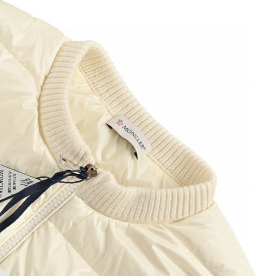 Good Moncler Blouson White Long Sleeves Outerwear