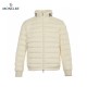 Cheap Moncler Long Sleeves Short Down Jacket And Coats Beige