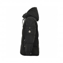 Hot Moncler Mariveles Long Sleeves Short Down Jacket Black Coats 