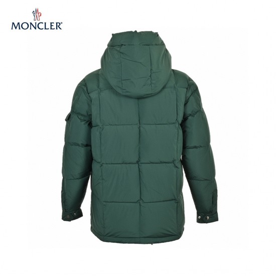 Buy Moncler Mariveles Long Sleeves Short Down Jacket Green Coats