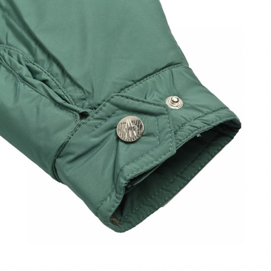 Buy Moncler Mariveles Long Sleeves Short Down Jacket Green Coats