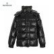 Latest Moncler Maya 70 Logo Appliqued Quilted Shell Hooded Short Black Down Jacket