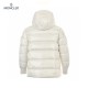 New Moncler Oversized Puffer Long Sleeves Short Down Jacket White Coats