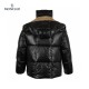 Latest Moncler Liriope Long Sleeves Short Parana Down Jacket Black Brown