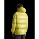 Moncler Anthermy Fragment Down Puffer Jacket Mens Hooded Down Coat Outwear Yellow