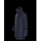 Moncler Down Jacket Lobelia Bell-Sleeve Puffer Coat Women Long Down Coat Winter Outwear Blue