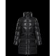Moncler Down Puffer Jacket Women Long Down Coat Outwear Black