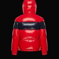 Moncler Gary Hooded Down Puffer Jacket Mens Down Parka Coat Winter Outwear Red 