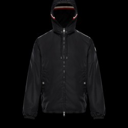 Moncler Grimpeurs Hooded  Down Jacket Mens Winter Down Coat Black 