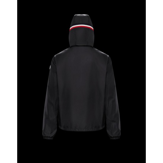 Moncler Grimpeurs Hooded  Down Jacket Mens Winter Down Coat Black