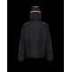 Moncler Grimpeurs Hooded  Down Jacket Mens Winter Down Coat Black