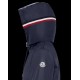 Moncler Grimpeurs Hooded  Down Jacket Mens Winter Down Coat Dark Blue