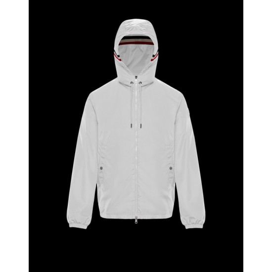 Moncler Grimpeurs Hooded Down Jacket For Men Winter Outwear White