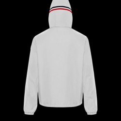 Moncler Grimpeurs Hooded Down Jacket For Men Winter Outwear White 