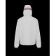 Moncler Grimpeurs Hooded Down Jacket For Men Winter Outwear White