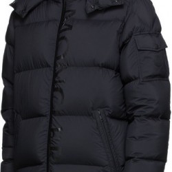 Moncler Harrods Hooded Padded Quilted Down Puffer Jacket For Men Black 