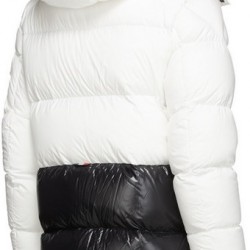 Moncler Harrods Hooded Padded Quilted Down Puffer Jacket For Men White 