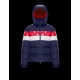 Moncler Hooded Winter Key Jacket Mens Down Puffer Coat Outwear Blue Red