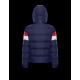 Moncler Hooded Winter Key Jacket Mens Down Puffer Coat Outwear Blue Red