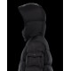 Moncler Maures Logo Hooded Down Puffer Jacket Mens Down Coat Winter Outwear Black