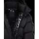 Moncler Maures Logo Hooded Down Puffer Jacket Mens Down Coat Winter Outwear Black