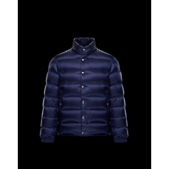 Moncler Maya Down Jacket For Men Winter Down Coat Navy Blue